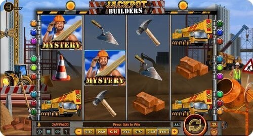 Jackpot Builders slot screenshot