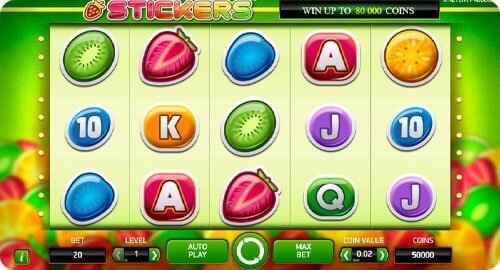 Stickers slot screenshot