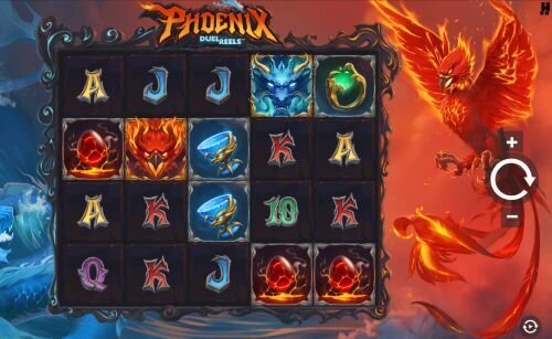 Screenshot of Phoenix DuelReels by Hacksaw Gaming