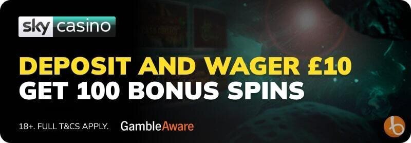 Sky Casino welcome offer