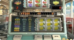 Classic style slot machine