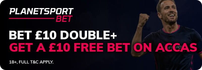 Planet Sport Bet Welcome bonus