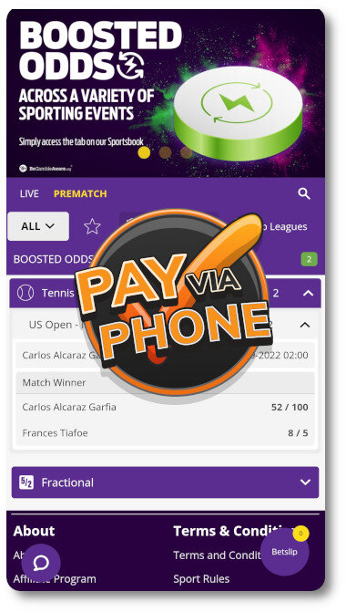 bet using mobile phone bill at Hollywoodbets