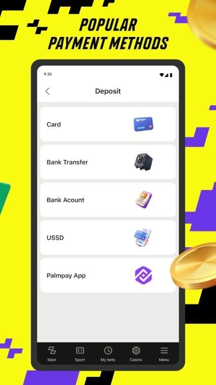 Parimatch app cashout feature