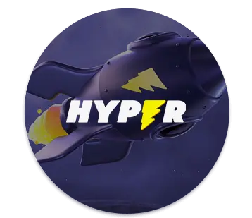 Hyper Casino round logo