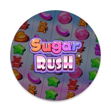 Surgar Rush Slot Logo