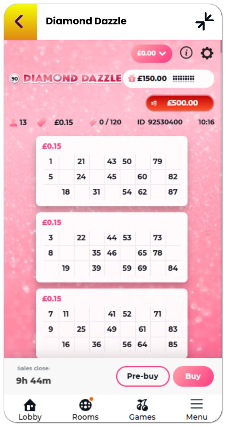 Pragmatic Play's bingo software at Jumpman Gaming sites