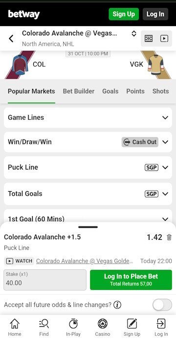  Confirm your Ice hockey wager