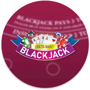 Blackjack multihand is a popular variation of the classic blackjack game.