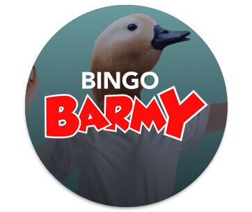 Bingo Barmy logo circle