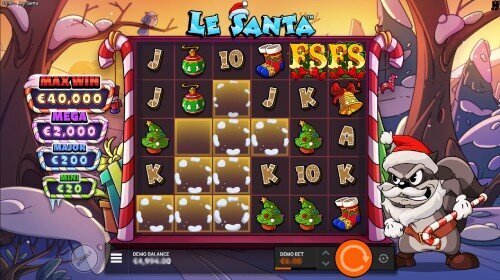 Christmas slot game Le Santa