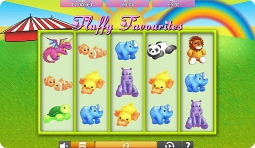 Fluffy Favourites slot screenshot