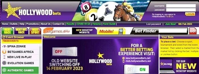 Hollywoodbets in February 2023