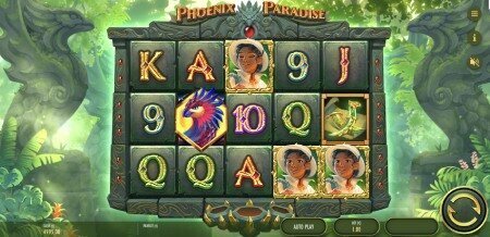 Phoenix Paradise slot game from Thunderkick