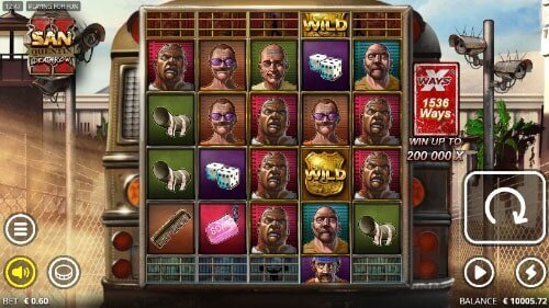 Screenshot of San Quentin 2: Death Row slot