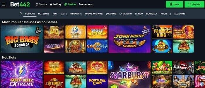 Bet442 Casino in March 2024