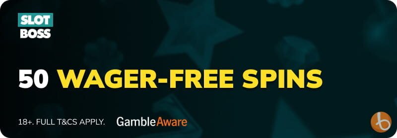 bonus banner for Slotboss