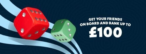 Refer a friend promotion at Monopoly Casino & Sports