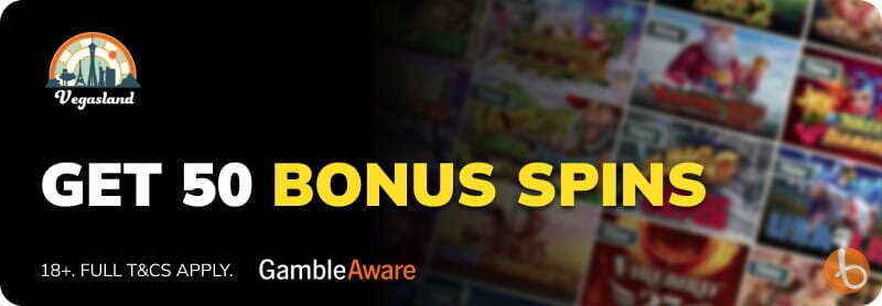 Vegasland bonus banner