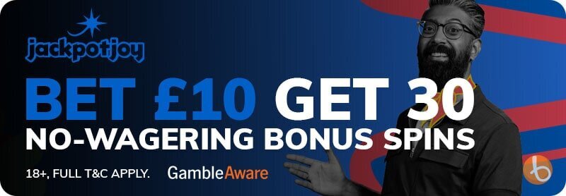 JackpotJoy Casino bonus offer