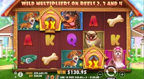 An image of that shows what The Dog House slot looks like