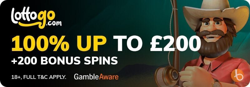 LottoGo Casino welcome bonus