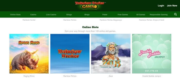 Rainbow Riches in October 2021