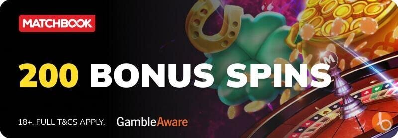 Matchbook casino sign up offer banner