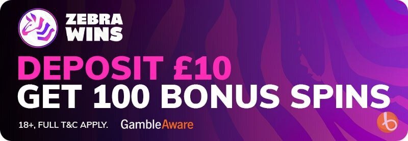 Zebra Wins welcome bonus