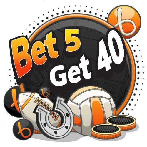 Explore best Bet 5 Get 40 free bet offers