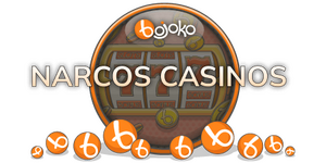 Bojoko branded text Narcos Casinos