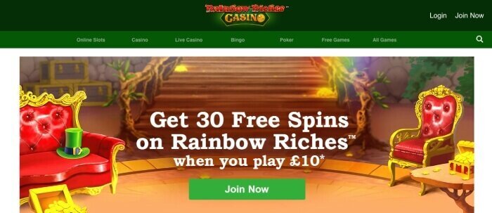 Rainbow Riches in May 2020