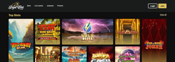 Regal Wins Casino on November 2024