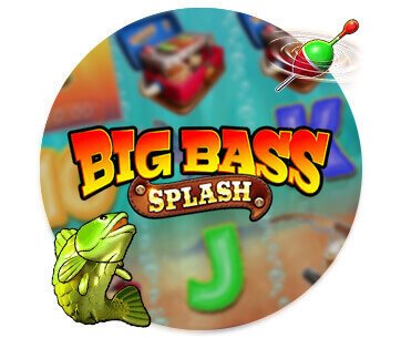 Logo of Big Bass Splash slot game
