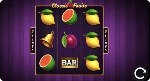Classic Fruits 97% RTP slot