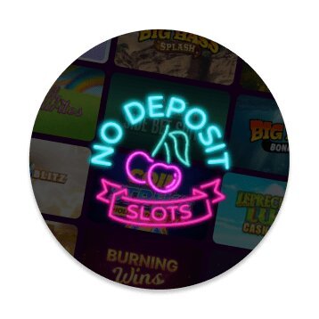 Logo of no deposit slot casino