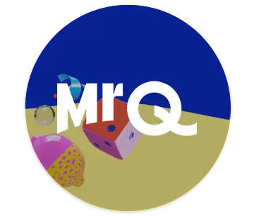 MrQ Casino round logo