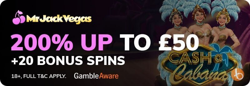 Mr Jack Vegas welcome bonus