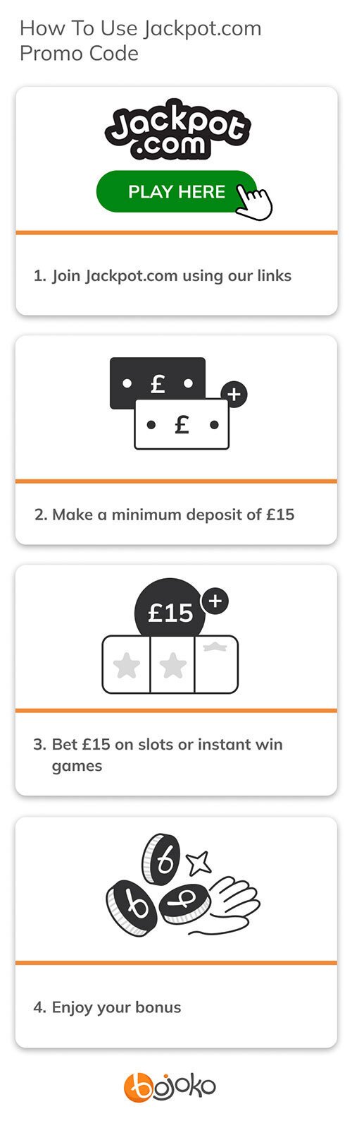 How to use Jackpot.com promo code