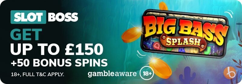 Slot Boss casino's current bonus offer