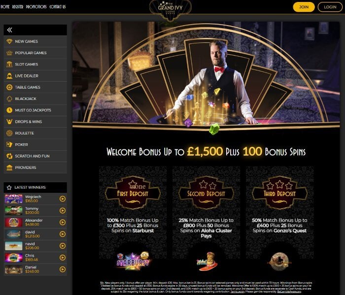 The Grand Ivy Casino December 2021