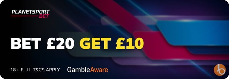 Planet Sport Bet Bonus Banner