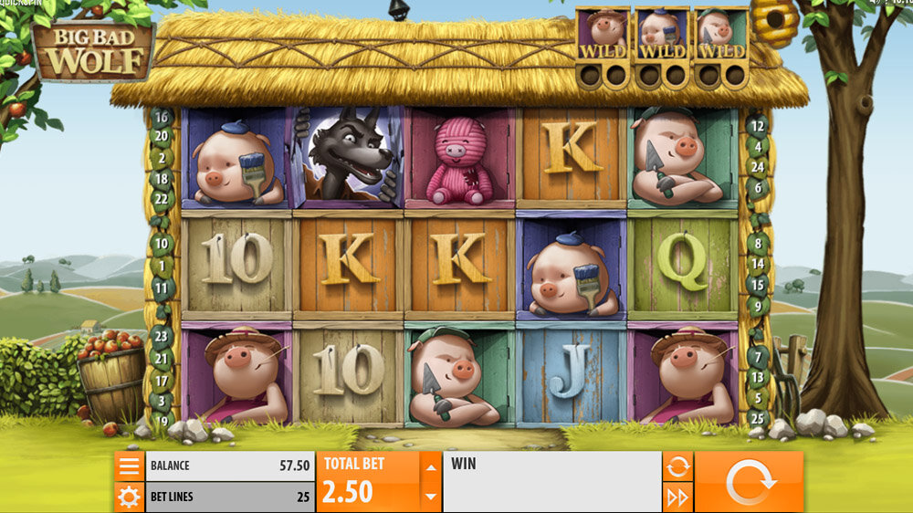 Big Bad Wolf slot has plenty of features and a high RTP
