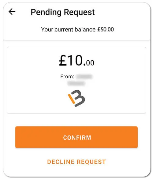 A MuchBetter deposit screen