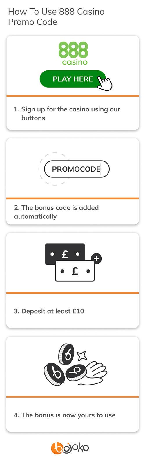 How To Use 888 Casino Promo Code