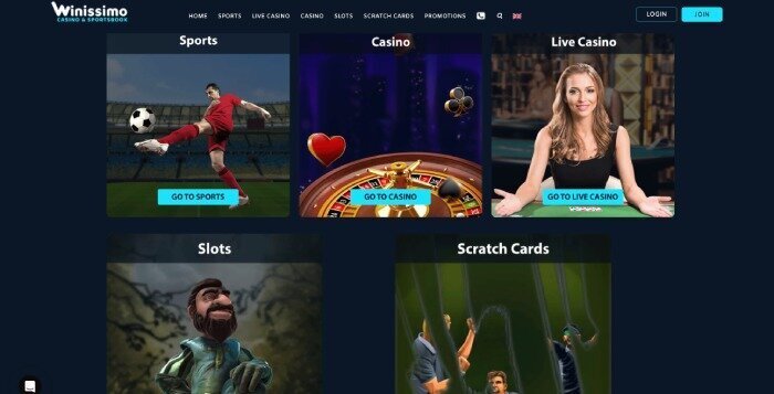 Winissimo casino in August 2020