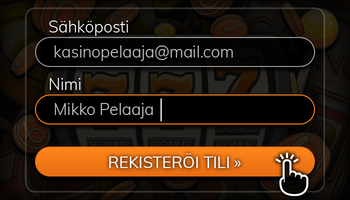 Luo tunnus ja pelaa parhaan palautusprosentin kasinolla.