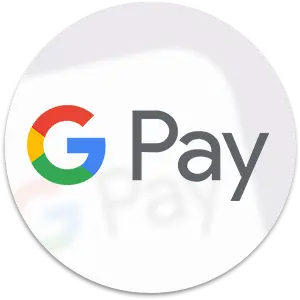 Google Pay logo in a bubble