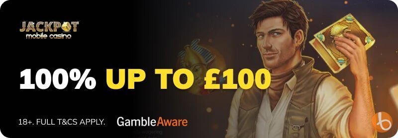 Jackpot mobile casino welcome offer