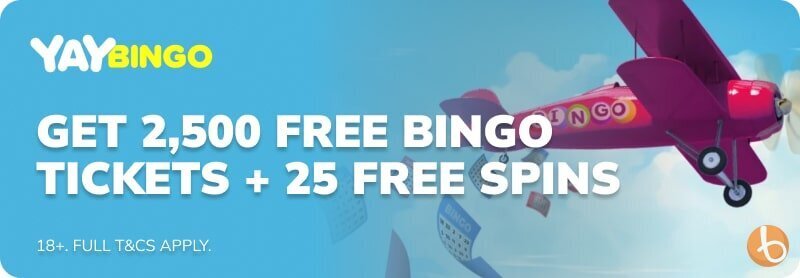 Yay Bingo bonus banner